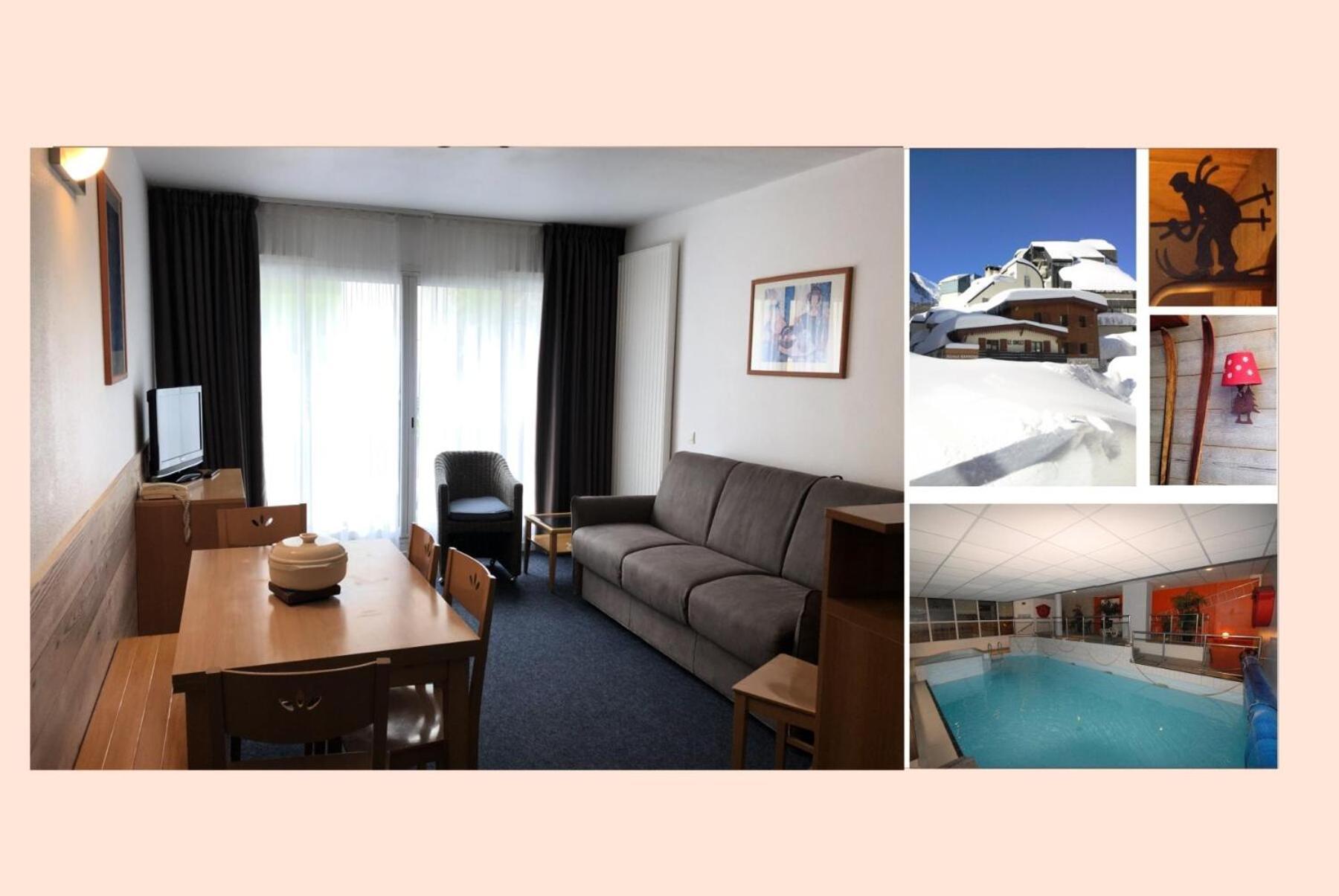 Le Chalet - Piscine 16 - Studio Pour 6 Personnes Mae-8824 Gourette Zewnętrze zdjęcie